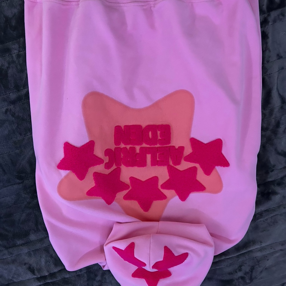 Aefric Eden Pink Oversized Hoodie - S/M